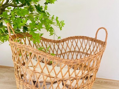 Giỏ đựng đồ bằng mây tự nhiên 7