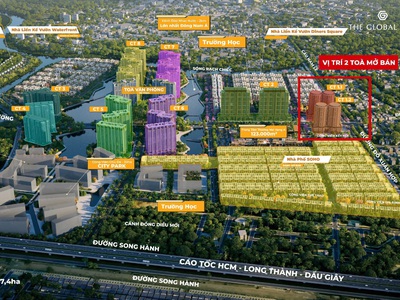 Nhận Booking GĐ1 khu căn hộ The Global City 2