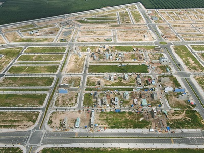 Ngân hàng acb thanh lý lô đất đối diện kcn đức hòa 3 long an giá 800tr/140m2, sổ sẵn 1