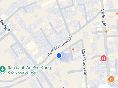 Bán lô đất đẹp đầu tư ở hấp dẫn , an phú đông q12 có đường hiện hữu và đường dự phóng 16m ra chợ 3