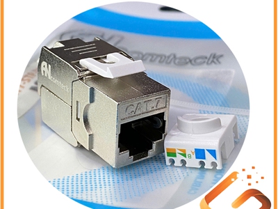 Nhân data RJ45 đa năng CAT7 FTP Shielded có chống nhiễu  100/1000  Ancomteck 2