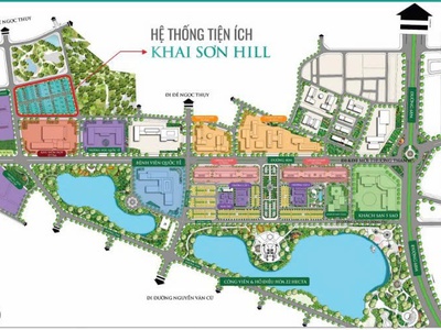 Biệt thự liền kề 267m2 - Song lập - Căn góc - KHAI SƠN HILL NGỌC THỤY  LONG BIÊN  GIÁ 79 TỶ 9 18