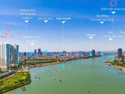 Peninsula Đà Nẵng   View đẹp, giá tốt 53,5 triệu/m2, cơ hội đầu tư vàng 0