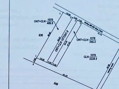 Bán đất đường bê tông view hồ 56 diện tích 250m2 sẵn 60m2 thổ cư chỉ 179tr view rất mát 0