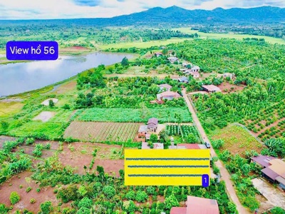 Bán đất đường bê tông view hồ 56 diện tích 250m2 sẵn 60m2 thổ cư chỉ 179tr view rất mát 0