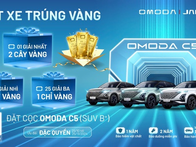 Omoda c5 bảo hành xe và động cơ lên đến 10 năm hoặc 1 triệu km 0