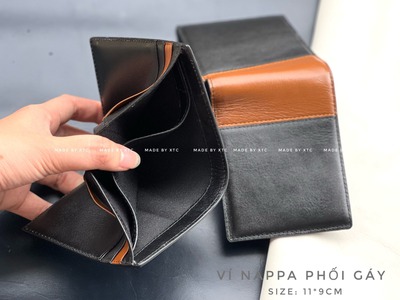 Nhập sỉ ví da bò thật trực tiếp tại xưởng 1