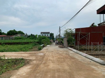 Thửa đất 60m2, mt6m, 1.25 tỷ, ô tô đỗ cửa, vệ linh, sóc sơn. 2