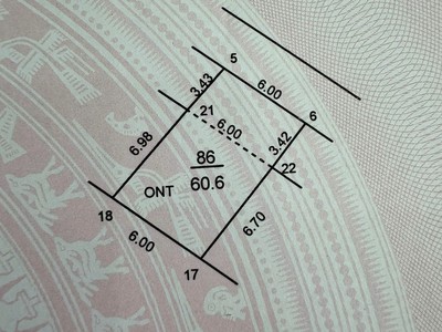 Thửa đất 60m2, mt6m, 1.25 tỷ, ô tô đỗ cửa, vệ linh, sóc sơn. 3