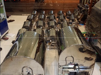 Máy rang cà phê Inox Ngọc Châu 1,5kg 0