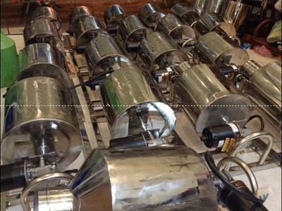 Máy rang cà phê Inox Ngọc Châu 1,5kg 1
