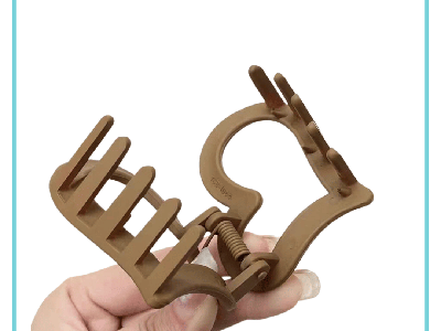 Kẹp Tóc Hình Trái Tim Nhựa Arylic Nhám Phong Cách Hàn quốc Phụ Kiện Tóc Bunny 1