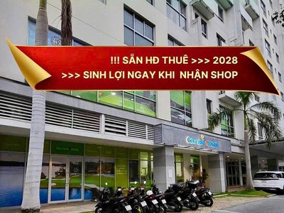 Shophouse sẵn hợp đồng thuê gần 2 tỷ/năm. mua trực tiếp chủ đầu tư. thanh toán 20 đến tháng 9/2026 1