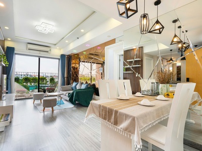 Cho thuê 2 phòng ngủ masteri thảo điền nội thất xịn sò 1