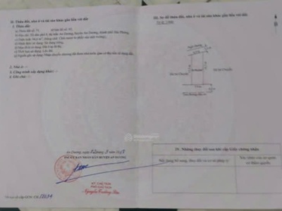 Siêu đẹp   giá tốt - chính chủ bán 2 lô đất tại thị trấn an dương, hải phòng 2