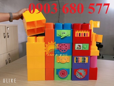 Đồ chơi lắp ghép lego 78 chi tiết lớn cho trẻ em mầm non 5