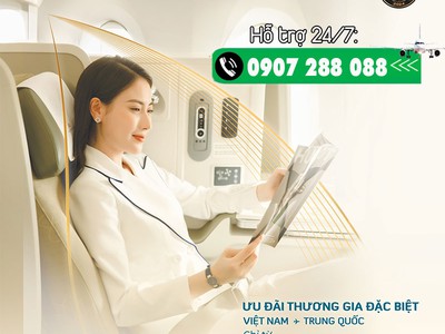 Khám phá Trung Hoa với vé Thương Gia ưu đãi từ Vietnam Airlines 0