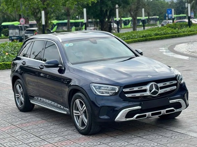 Mercedes-Benz GLC 200 sản xuất 2021 Xanh cavansite/đen 1