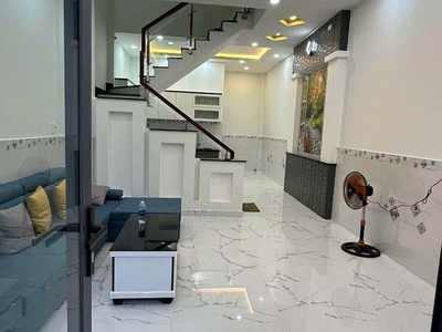 Bán nhà mới 100, quận Tân Phú, gần trường Lê Anh Xuân, 4.2x13, 3 tầng, nhỉnh 6tỷ 3