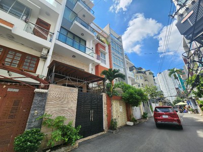 Nhà 5 tầng xe hơi thông khu vip kiều đàm tân hưng quận 7, 50m2 chỉ 10.5 tỷ 0