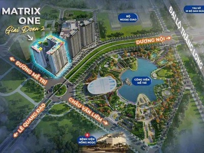 Siêu phẩm căn hộ the matrix one giai đoạn 2, chỉ 120tr/m2, nhận cọc thiện chí vói chỉ 50tr/căn 0