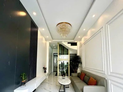 Dân xây đàm quang trung 35m,6 tầng,nhỉnh 7tỷ,thang máy ôtô tránhôtô đỗ cửa,vào nhà 0