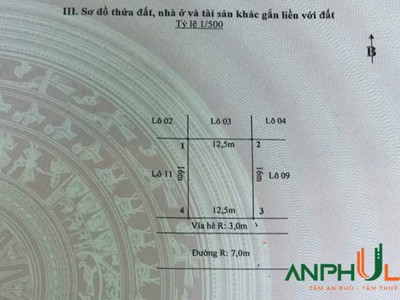 Cần bán siêu phẩm lô góc 2 mặt tiền tại Tân Quang Minh, Thuỷ Sơn, Thuỷ Nguyên, Hải Phòng 0