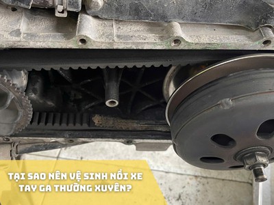 Vệ sinh nồi xe tay ga: bí quyết để xe luôn bền bỉ 0