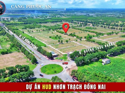 Cần bán nhanh đất nền khu hud nhơn trạch dt100m2 mặt tiền đường 20m giá tốt 2