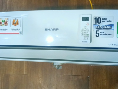 Biên Hòa Thanh lý máy lạnh SHARP 1HP INVERTER 95 3