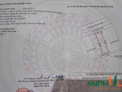 Bán cặp song sinh tại khu đấu giá Thuỷ Triều, Thuỷ Nguyên, Hải Phòng 0