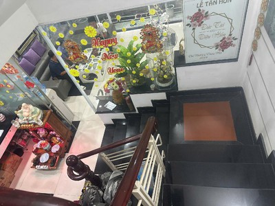 Mặt tiền đường nhựa 10m xe hơi thông khu dân cư lasaca hoàng quốc việt, phú thuận quận 7, 4 tầng 4