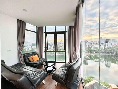 Chính chủ cho thuê phòng 1n1k view hồ văn chương 50m full đồ mặt hồ 0