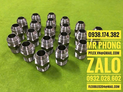 Kép côn inox 304-Kép inox ren trong- Kép inox DN15-Kép inox D20-Nối ren ngoài inox 304 1