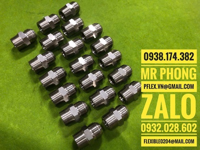 Kép côn inox 304-Kép inox ren trong- Kép inox DN15-Kép inox D20-Nối ren ngoài inox 304 2