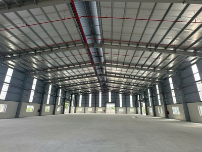 Cần cho thuê 1824m2 kho xưởng mới  xây dựng tại khu Gần Ecopark Văn Giang Hưng Yên. 1