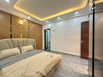 Nhà Đẹp Full Nội Thất, Bình Thạnh, 3 Tầng, Đ.Nơ Trang Long 60m2  6x10 8