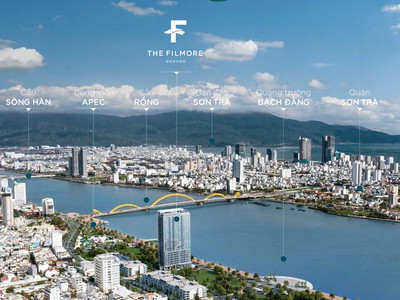 The Filmore Đà Nẵng căn hộ view sông Hàn ngay tại phố đi bộ Bạch Đằng - Cầu Rồng 2
