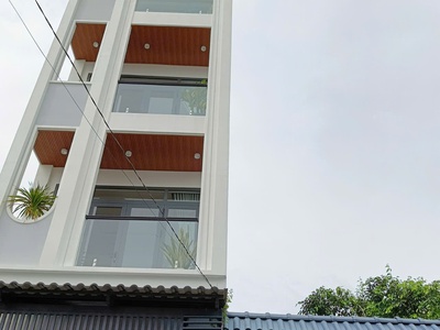 Thiết kế mơi 2024, 4 lầu lê văn khương, q12, đường xe tài quay đầu, full nội thất xịn xò. giá 5.96 0
