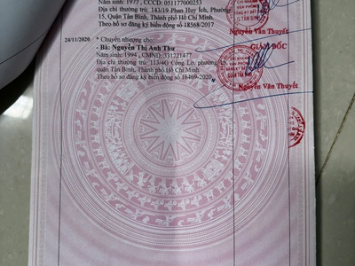 Chính chủ cần bán nhà ngõ , hẻm đường phan huy ích - tp hồ chí minh 3