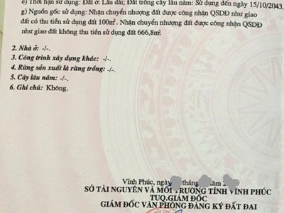 Bán đất đẹp 766m2 tại khu nghỉ dưỡng tam đảo, vĩnh phúc, giá tốt nhất chỉ 28tr/m2 0