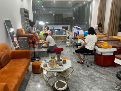 Sang nhượng lại spa, nail tại đông anh, hà nội 1