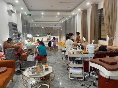 Sang nhượng lại spa, nail tại đông anh, hà nội 2