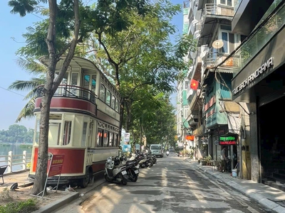 Nhà Đẹp Mặt Hồ Trúc Bạch Mặt Tiền Gần 5M 5 Tầng 24.5 Tỷ Thông Sàn 0