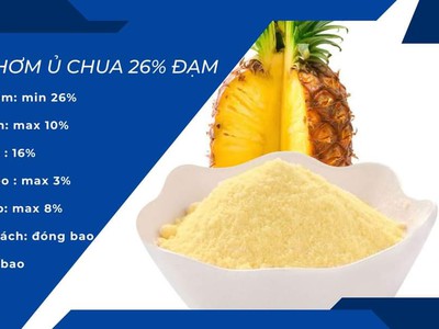 Bột Thơm Ủ Chua 26 Đạm fhghh 0