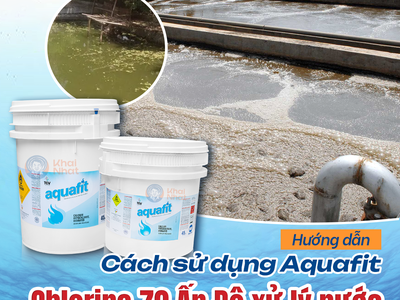 Chlorine Aquafit Ấn Độ   Hóa chất Chlorine xử lý nước 0