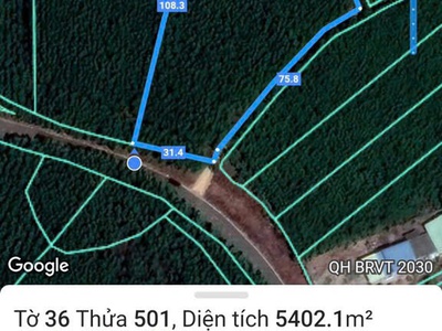 Lô đất đẹp, nằm liền kề sân bay lộc an, xã láng dài, huyện đất đỏ tỉnh bà rịa vũng tàu 0