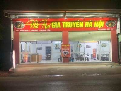 Sos    chính chủ cần sang nhượng quán phở đang kinh doanh ổn định tại yên hòa, yên mỹ, hưng yên 0