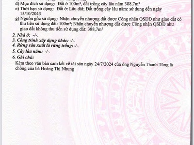 Chính chủ cần bán nhanh 2 lô đất tại đường tỉnh 30- thôn đồng tâm - xã quang yên - huyện sông lô - 2