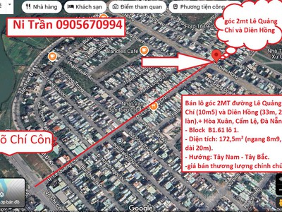 Bán Góc 2 Mặt tiền Lê Quảng Chí   10m5  và Diên Hồng  đường 33m , 2 làn   -Vị Trí kinh doanh sầm Uất 4